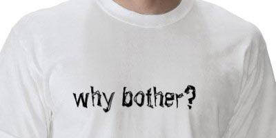 Young Adults Wondering: “Why bother?”